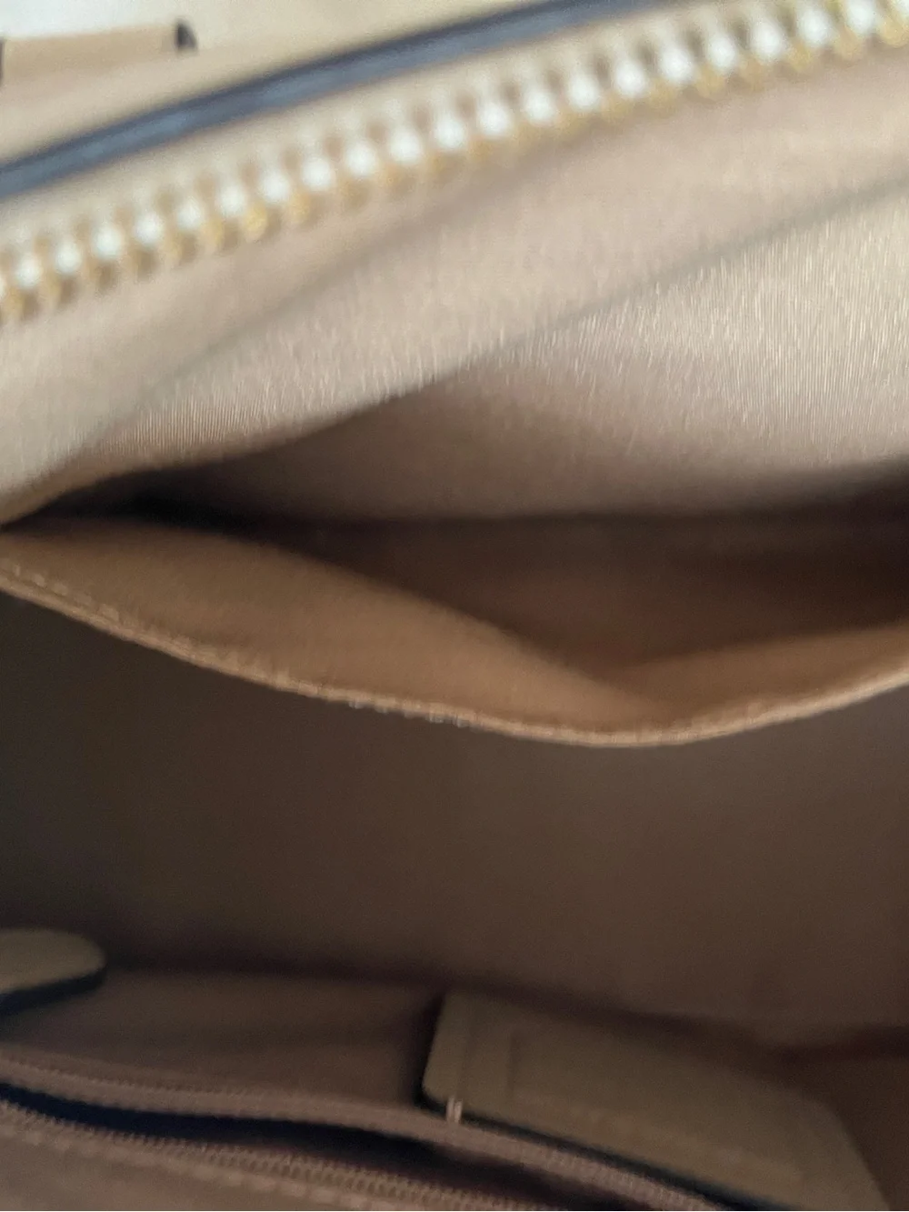 Coach Cream Floral Satchel